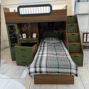 تخت مجموعه دو طبقه آرمی