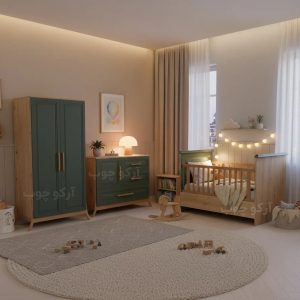 سرویس خواب نوزاد نوجوان مدل پارلا