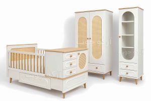 سرویس خواب نوزاد نوجوان مدل حصیری