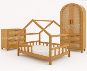 سرویس خواب نوزاد نوجوان مدل مونته سوری