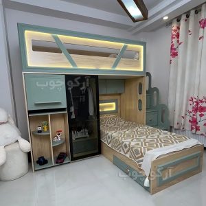 تخت مجموعه دو طبقه پیلوت