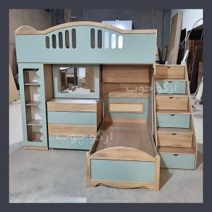 تخت مجموعه دو طبقه تدی