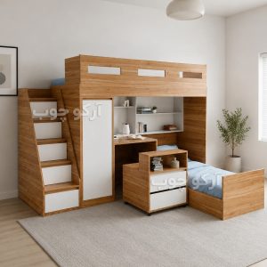 تخت مجموعه دو طبقه a 116