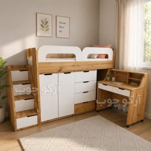 تخت مجموعه دو طبقه a 119