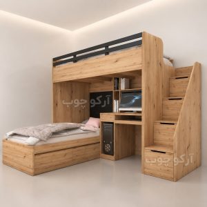 تخت مجموعه دو طبقه D1918
