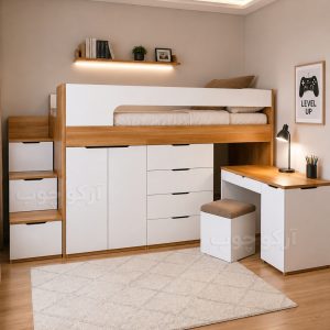 تخت مجموعه دو طبقه ak729