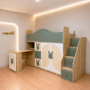 تخت مجموعه دو طبقه بانی