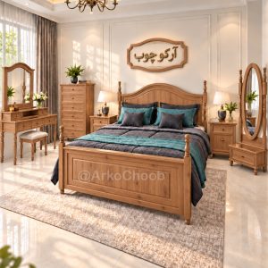 سرویس خواب دو نفره مدل موناکو