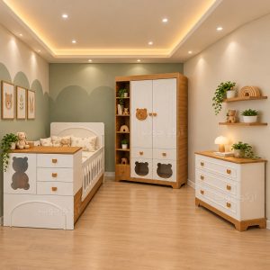 سرویس خواب نوزاد نوجوان مدل تدی